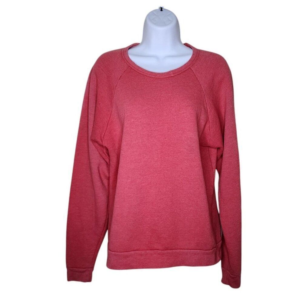 Vintage 80s Alaska Wildflower Pullover Sweatshirt Womens Size M Pink Crewneck